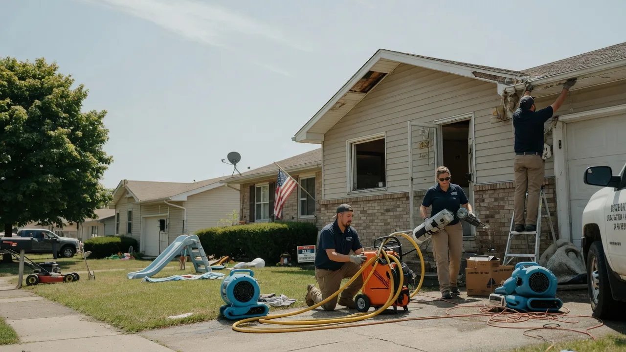Water Damage Restoration in Ossian, IN near me